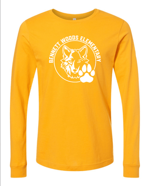 Custom Printed Apparel | Bennett Woods 18229 | Adult Unisex Long Sleeves (Class Colors) - Bennett Woods - 18229