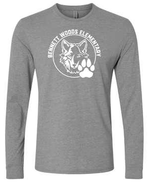 Custom Printed Apparel | Bennett Woods 18229 | Adult Unisex Long Sleeves (Class Colors) - Bennett Woods - 18229