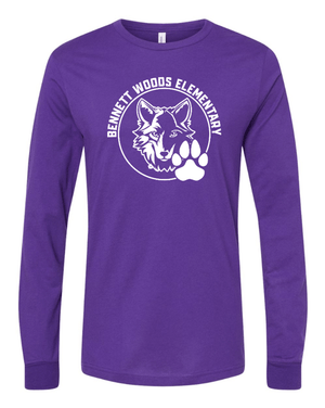Custom Printed Apparel | Bennett Woods 18229 | Adult Unisex Long Sleeves (Class Colors) - Bennett Woods - 18229