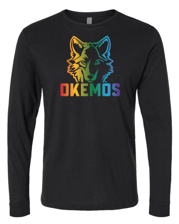 Custom Apparel - Screen Printing - Bennett Woods - Adult Unisex Okemos Pride Long Sleeve - Bennett Woods - 14956
