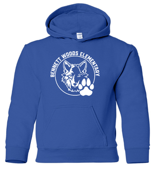 Custom Apparel - Screen Printing - Bennett Woods Back to School 2024 - 25 - Class Hooded Sweatshirts *Choose your students grade* - Bennett Woods Back to School 2024/25 - 16349