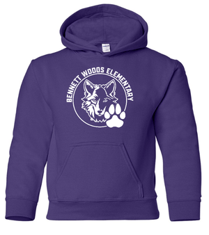Custom Apparel - Screen Printing - Bennett Woods Back to School 2024 - 25 - Class Hooded Sweatshirts *Choose your students grade* - Bennett Woods Back to School 2024/25 - 16349