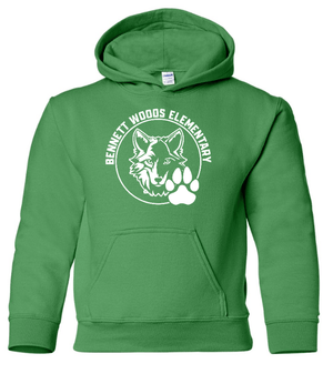Custom Apparel - Screen Printing - Bennett Woods Back to School 2024 - 25 - Class Hooded Sweatshirts *Choose your students grade* - Bennett Woods Back to School 2024/25 - 16349
