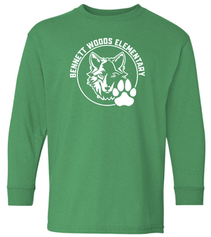 Custom Apparel - Screen Printing - Bennett Woods Back to School 2024 - 25 - Class Long Sleeve T-Shirts *Choose your students grade* - Bennett Woods Back to School 2024/25 - 16349