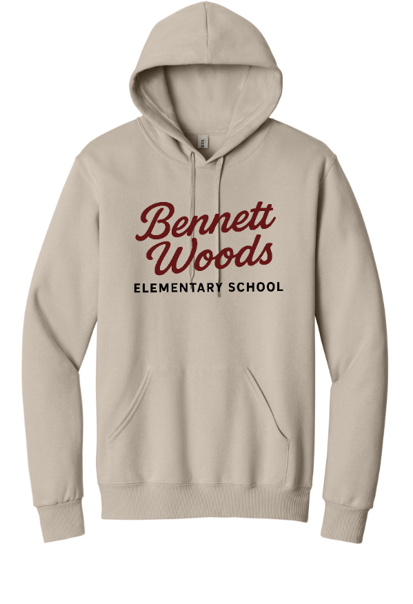 Custom Apparel - Screen Printing - Bennett Woods Elementary - Premium Blend Hoodie - Bennett Woods Elementary - 17612