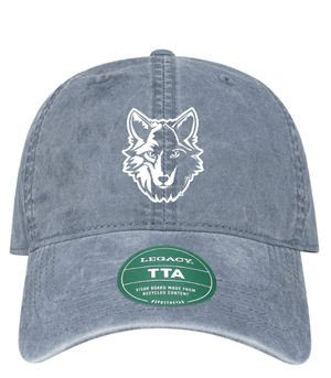 Custom Apparel - Screen Printing - Bennett Woods Elementary - Twill Cap (Rose/ Slate Blue) - Bennett Woods Elementary - 17612