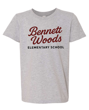 Custom Apparel - Screen Printing - Bennett Woods Elementary - Youth T-Shirt - Bennett Woods Elementary - 17612