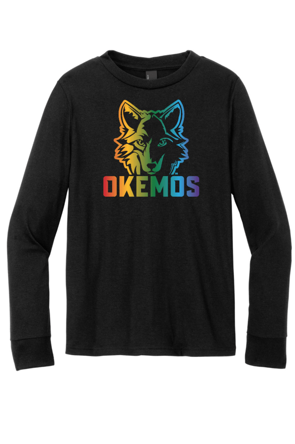 Custom Apparel - Screen Printing - Bennett Woods - Youth Okemos Pride Long Sleeve Tee - Bennett Woods - 14956