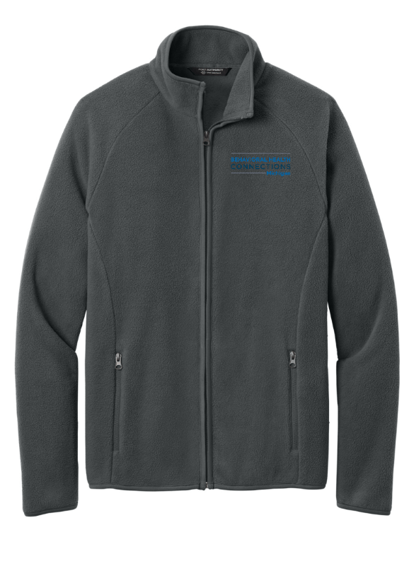 Custom Apparel - Screen Printing - BHC Michigan Holiday Apparel - Embroidered C - FREE Raglan Fleece (Black / Grey) - BHC Michigan Holiday Apparel - 17011