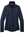 Custom Apparel - Screen Printing - BHC Michigan Holiday Apparel - Women's Embroidered Smooth Fleece 1/4 Zip (Graphite / Black / Navy) - BHC Michigan Holiday Apparel - 17011
