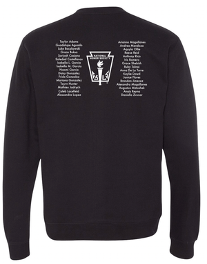 Custom Apparel - Screen Printing - Bishop Noll - NHS Unisex Crewneck Sweatshirt - Bishop Noll - 15030
