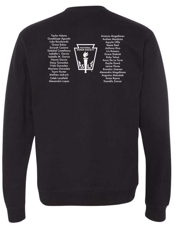 Custom Apparel - Screen Printing - Bishop Noll - NHS Unisex Crewneck Sweatshirt - Bishop Noll - 15030