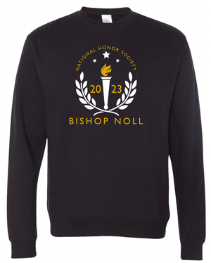 Custom Apparel - Screen Printing - Bishop Noll - NHS Unisex Crewneck Sweatshirt - Bishop Noll - 15030