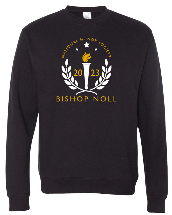 Custom Apparel - Screen Printing - Bishop Noll - NHS Unisex Crewneck Sweatshirt - Bishop Noll - 15030
