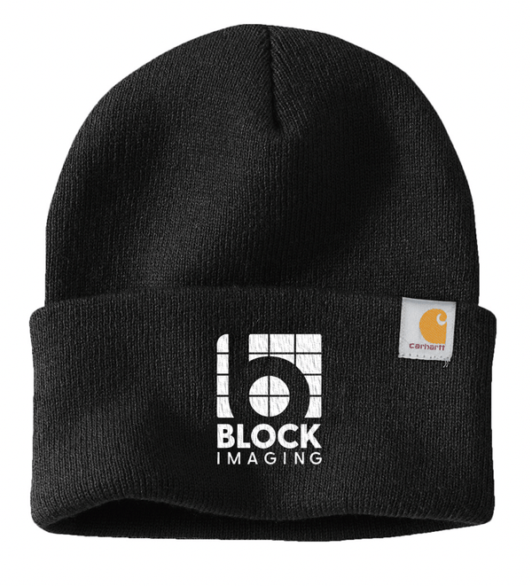 Custom Apparel - Screen Printing - Block Imaging - Embroidered Carhartt Beanie - Block