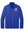 Custom Apparel - Screen Printing - Block Imaging - Embroidered Unisex 1/4 Zip Pullover (Graphite - Black - Royal) - Block