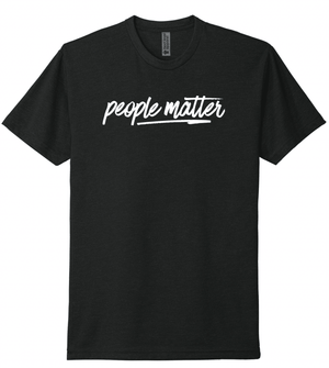 Custom Printed Apparel | Block Imaging | People Matter unisex t-shirt - Block Imaging - 19409