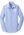 Custom Apparel - Screen Printing - Block Imaging - Women's Oxford Polo (White - Blue) - Block