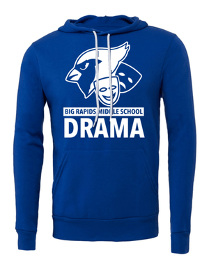 Custom Apparel - Screen Printing - BRMS Drama - Unisex Adult Hoodie - BRMS Drama - 15286