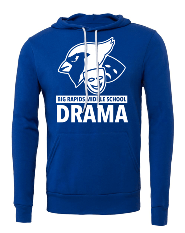 Custom Apparel - Screen Printing - BRMS Drama - Unisex Adult Hoodie - BRMS Drama - 15286