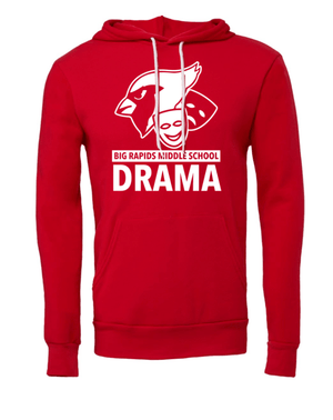 Custom Apparel - Screen Printing - BRMS Drama - Unisex Adult Hoodie - BRMS Drama - 15286