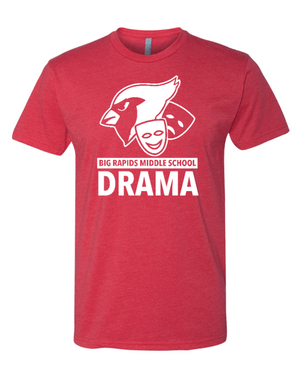 Custom Apparel - Screen Printing - BRMS Drama - Unisex Adult T-Shirt - BRMS Drama - 15286