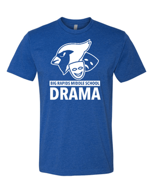 Custom Apparel - Screen Printing - BRMS Drama - Unisex Adult T-Shirt - BRMS Drama - 15286