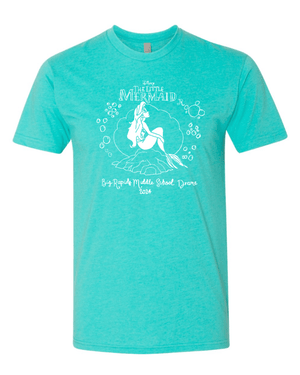 Custom Apparel - Screen Printing - BRMS Drama - Unisex Adult T-Shirt (The Little Mermaid) - BRMS Drama - 15286