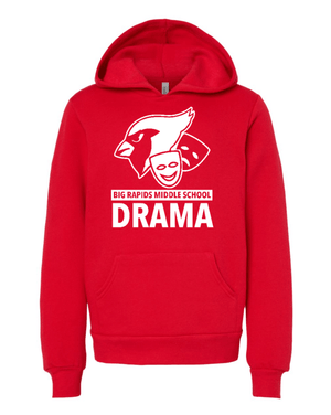 Custom Apparel - Screen Printing - BRMS Drama - Youth Hoodie - BRMS Drama - 15286