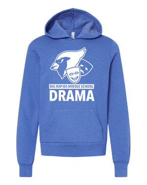 Custom Apparel - Screen Printing - BRMS Drama - Youth Hoodie - BRMS Drama - 15286