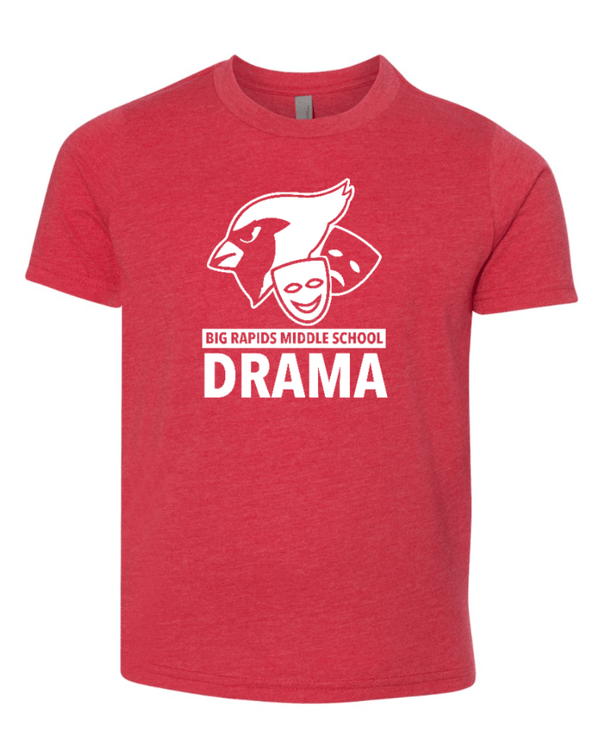 Custom Apparel - Screen Printing - BRMS Drama - Youth T-Shirt - BRMS Drama - 15286