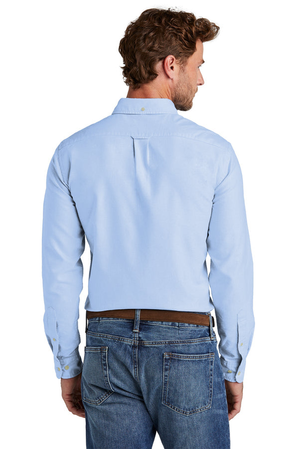 Custom Printed Apparel | Brooks Brothers | Casual Oxford Cloth Shirt - Oxford - Clark Construction