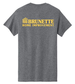 Custom Printed Apparel | Brunette Home Improvement Fall 2025 - Adult Cotton T-Shirts (MULTIPLE COLOR OPTIONS) - Brunette Home Improvement F25 - 18373