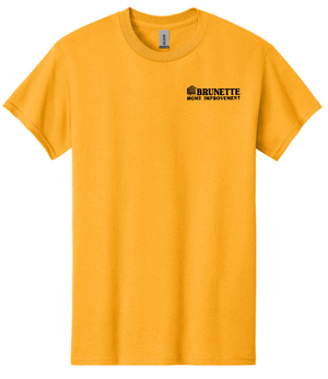 Custom Printed Apparel | Brunette Home Improvement Fall 2025 - Adult Cotton T-Shirts (MULTIPLE COLOR OPTIONS) - Brunette Home Improvement F25 - 18373