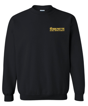 Custom Printed Apparel | Brunette Home Improvement Fall 2025 - Adult Heavyweight Crewneck Sweatshirt (MULTIPLE COLOR OPTIONS) - Brunette Home Improvement F25 - 18373