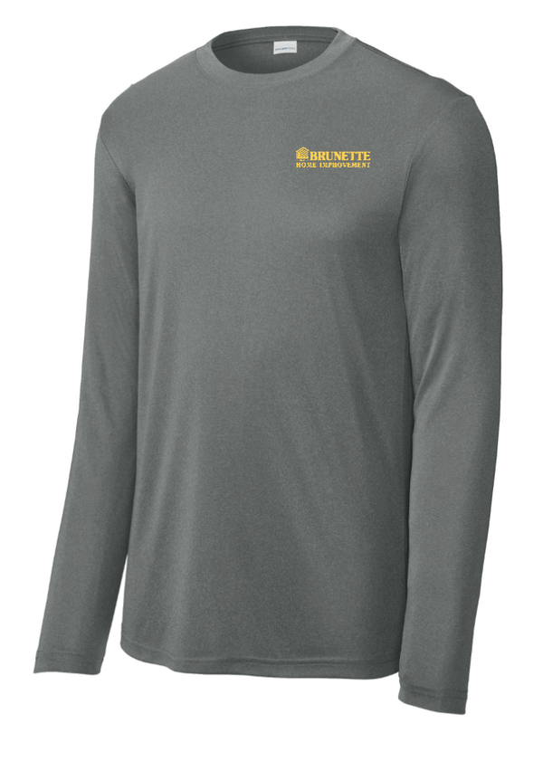 Custom Printed Apparel | Brunette Home Improvement Fall 2025 - Adult Performance Long Sleeve Tee (MULTIPLE COLOR OPTIONS) - Brunette Home Improvement F25 - 18373