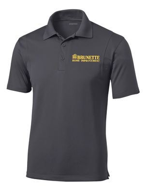 Custom Printed Apparel | Brunette Home Improvement Fall 2025 - Adult Performance Polo (MULTIPLE COLOR OPTIONS) - Brunette Home Improvement F25 - 18373