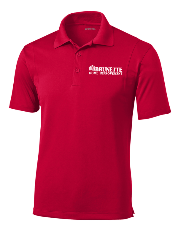 Custom Printed Apparel | Brunette Home Improvement Fall 2025 - Adult Performance Polo (MULTIPLE COLOR OPTIONS) - Brunette Home Improvement F25 - 18373