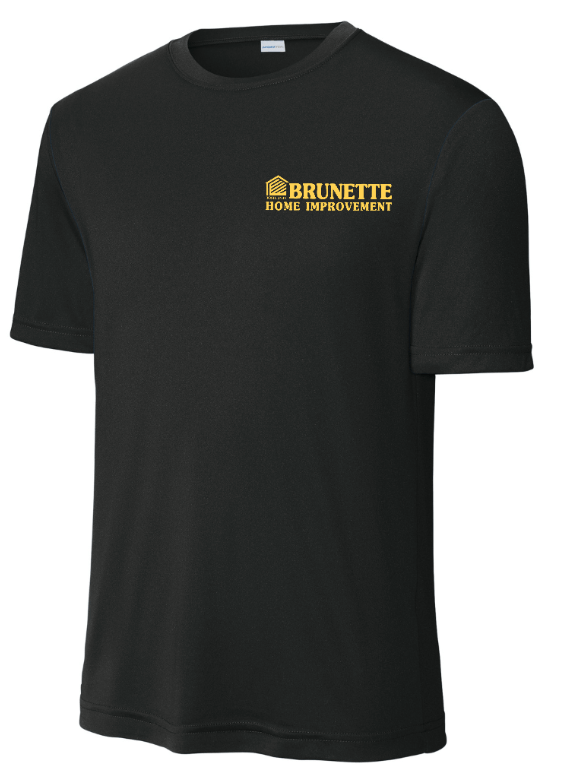 Custom Printed Apparel | Brunette Home Improvement Fall 2025 - Adult Performance T-Shirt (MULTIPLE COLOR OPTIONS) - Brunette Home Improvement F25 - 18373