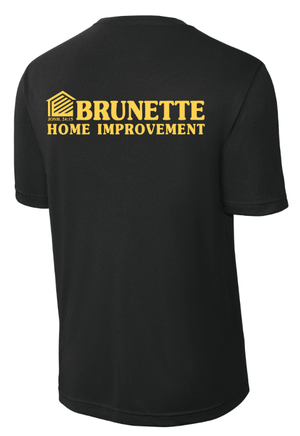 Custom Printed Apparel | Brunette Home Improvement Fall 2025 - Adult Performance T-Shirt (MULTIPLE COLOR OPTIONS) - Brunette Home Improvement F25 - 18373