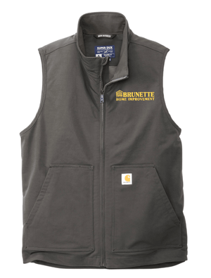 Custom Printed Apparel | Brunette Home Improvement Fall 2025 - Carhartt Adult Rain Defender Soft Shell Vest - Brunette Home Improvement F25 - 18373