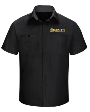 Custom Printed Apparel | Brunette Home Improvement Fall 2025 - Men's Performance Plus Short Sleeve with OilBlok (MULTIPLE COLOR OPTIONS) - Brunette Home Improvement F25 - 18373