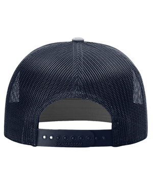 Custom Apparel - Screen Printing - BSB Hats - Seven - Panel Trucker Cap *Navy* - BSB Hats - 17700