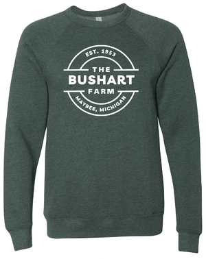 Custom Apparel - Screen Printing - Bushart Farms - Crewneck Sweatshirt - Crewneck - Bushart Farms - 14732