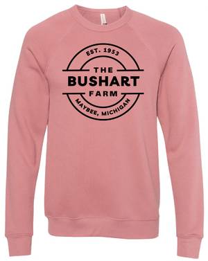 Custom Apparel - Screen Printing - Bushart Farms - Crewneck Sweatshirt - Crewneck - Bushart Farms - 14732