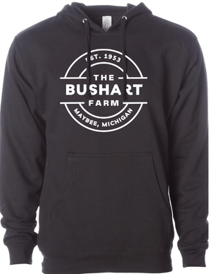 Custom Apparel - Screen Printing - Bushart Farms - Hooded Sweatshirt - Hooded Sweatshirt - Bushart Farms - 14732