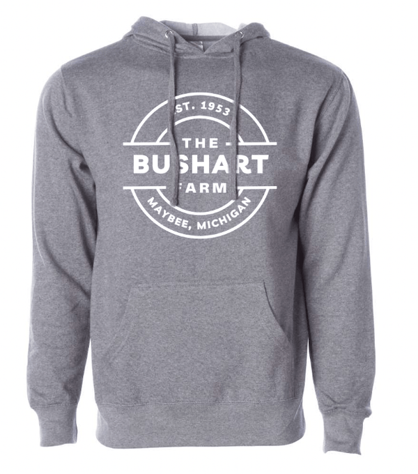 Custom Apparel - Screen Printing - Bushart Farms - Hooded Sweatshirt - Hooded Sweatshirt - Bushart Farms - 14732