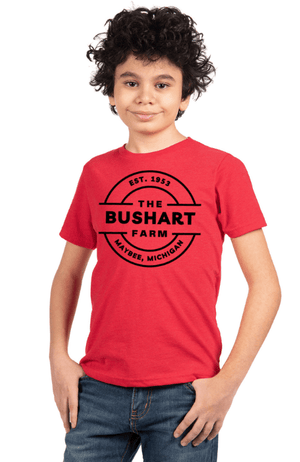 Custom Apparel - Screen Printing - Bushart Farms - Youth T-Shirt - Youth T-shirt - Bushart Farms - 14732