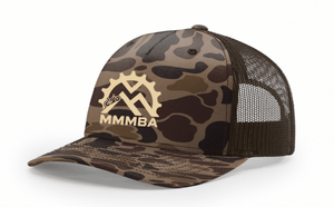 Custom Printed Apparel | Camo Snapback Trucker Hat | Mid-Michigan Mountain Biking Association - MMMBA