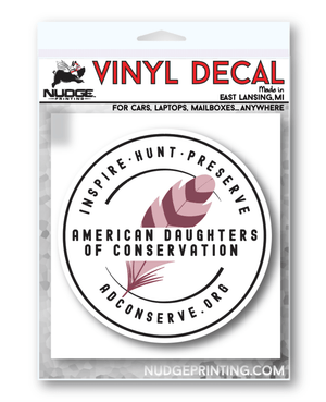 Custom Printed Apparel | Car Decal | American Daughters of Conservation - American Daughters of Conservation